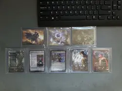 mtg final fantasy Lot Of Mixed Cards 8 Total - Image 1