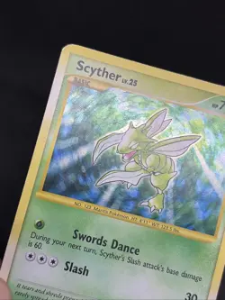 Pokemon TCG Scyther 130/127 Holo Platinum Card HP - Image 2