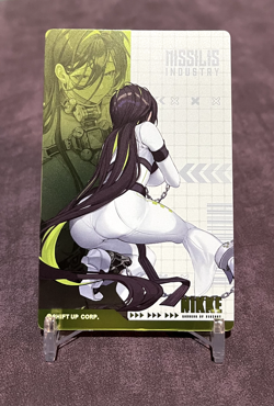 Guilty Goddess of Victory Nikke Gun Girl Metal Card Collection - Image 1