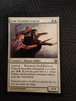 mtg god-favored general born of the gods - Image 1