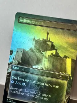 MTG Reliquary Tower (Foil) Secret Lair D&D: Lands of the Forgotten Realms 7104 - Image 3