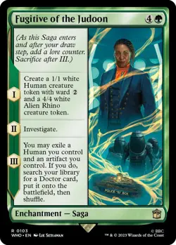 Fugitive of the Judoon 0103 MTG WHO Rare NP - Image 1