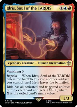 Idris Soul of the TARDIS 0135 MTG WHO Rare NP - Image 1