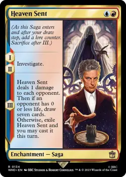 Heaven Sent 0134 MTG WHO Rare NP - Image 1