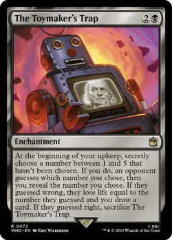 The Toymaker's Trap 0072 MTG WHO Rare NP - Image 1