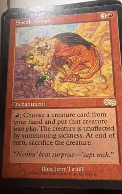 Sneak Attack Urza's Saga Regular - Image 1