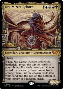 Niv-Mizzet Reborn M March of the Machine: Multiverse Legends 53 NM - Image 1