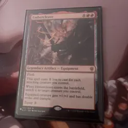 Embercleave Throne of Eldraine Regular NM mtg - Image 1