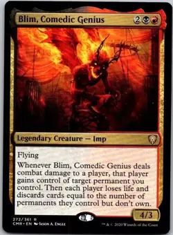 Blim, Comedic Genius Commander Legends Regular NM magic the gathering - Image 1