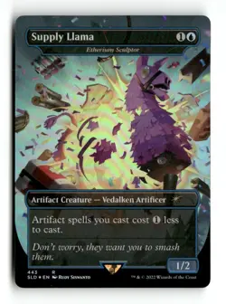 Supply Llama - Etherium Sculptor [SLD - 443] Rare Foil NM Secret Lair Drop Se... - Image 1