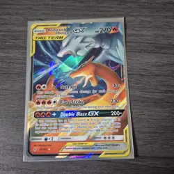 Pokemon Reshiram & Charizard GX TAG TEAM Unbroken Bonds 20/214 UNPLAYED - Image 1