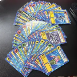 Digimon TCG 70 Card Lot Non Holo 1999 Bandai LP-HP - Image 1