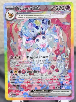 Pokemon Prismatic Evolution - Sylveon ex #156 🔥 SPECIAL ILLUSTRATION RARE 🔥 - Image 1