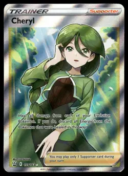 Cheryl 159/163 Ultra Rare Battle Styles Pokemon Holo Near Mint - Image 1