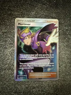 MORTIMER FULL ART - POKEMON 212/214 SL8 LOST THUNDER NEW FR - Image 1