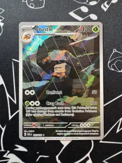 Crustle 183/182 Pokemon TCG S&V Paradox Rift Holo Illustration Rare English - Image 1