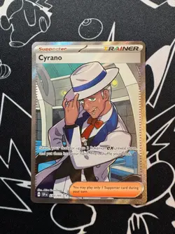 Cyrano 230/191 Pokemon TCG S&V Surging Sparks Ultra Rare Trainer - Image 1