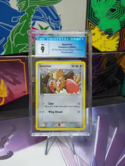 CGC 9 Spearow Reverse Holo EX Fire Red & Leaf Green Pokemon - Image 1