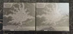 Lot Of 2 Pokemon Pitch Black Pokemon Center Elite Trainer Box ETB SEALED - Image 1