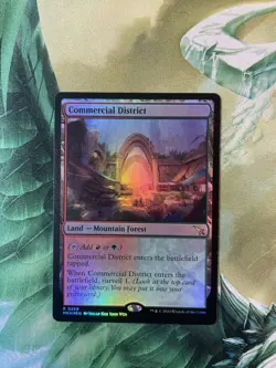 MTG Commercial District Murders at Karlov Manor #259 Foil Card NM Condition - Image 1