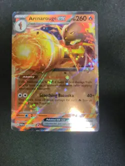 [NM] Armarouge ex 027/182 Double Rare Paradox Rift Pokemon - Image 1