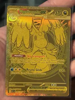 Mega Dragonite EX Gold & Pokemon Center Pitch Black ETB - Image 2