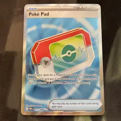 Poke Pad 113/088 Ultra Rare Full Art holo Pokemon TCG Perfect Order - Near Mint - Image 1