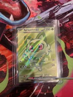 Pokemon TCG Sprigatito Ex Ultra Rare- Ascended Heroes, Near Mint - Image 2