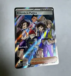 Pokemon Friends in Paldea 137/131 Prismatic Evolutions Holo Full Art Ultra Rare - Image 1