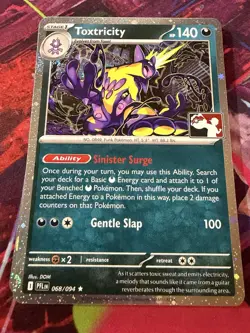 Toxtricity 068/094 Cosmos Holo Play! Prize Pack Series 9 - Image 1