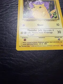 Pikachu Yellow Cheeks - 58/102 Base Set NM 1999-2000 - WOTC - Pokemon TCG - Image 3