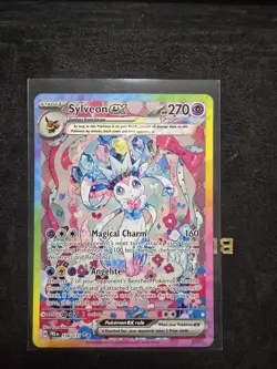 Pokemon 2025 Pre-Prismatic Evolutions #156 Sylveon EX - NM/M - Image 1