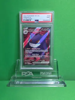 POKEMON 2024 TEMPORAL FORCES GENGAR EX ULTRA RARE 193 PSA 9 - Image 1
