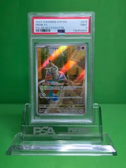 POKEMON 2024 PALDEAN FATES ELITE TRAINER BOX MIMIKYU FULL ART PROMO 075 PSA 9 - Image 1