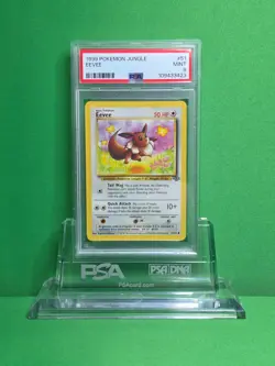 POKEMON 1999 JUNGLE EEVEE UNLIMITED 51 PSA 9 - Image 1