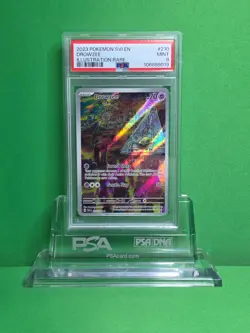 POKEMON 2023 SCARLET & VIOLET DROWZEE ILLUSTRATION RARE 210 PSA 9 - Image 1