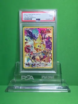 POKEMON 2023 CROWN ZENITH PIKACHU FULL ART 160 PSA 9 - Image 1