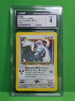 POKEMON 2000 NEO GENESIS LUGIA HOLO 9 CGC 4 - Image 1