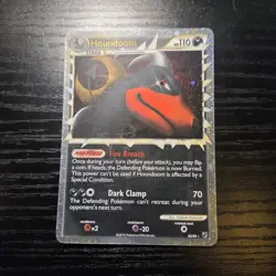 Pokemon TCG Houndoom Prime Undaunted Holo Card 82/90 LP Condition X2 - Image 1
