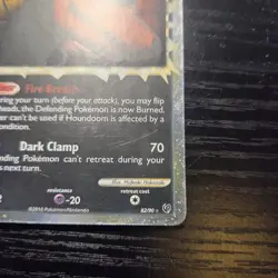 Pokemon TCG Houndoom Prime Undaunted Holo Card 82/90 LP Condition X2 - Image 3