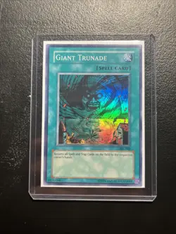 Yu-Gi-Oh! Giant Trunade SRL-048 Super Rare Unlimited Near Mint - Image 1