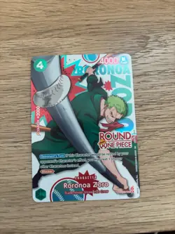 Round 1 Zoro English One Piece Promo PRB02-006 - Image 1