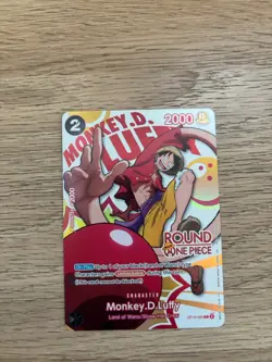 Monkey D. Luffy - One Piece x Round 1 Promo Card - OP16-095 - ENGLISH - NM/MT - Image 1