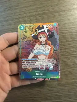 One Piece Paramount War Nami OP02-036 SR Alternate Art English - Image 1
