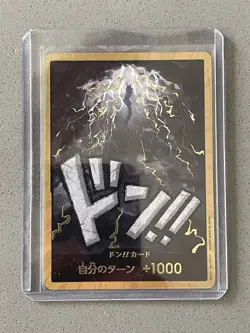 One Piece tcg PRB-01 DON!! [Kaido Gold Frame] - Image 1
