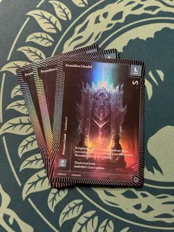 3x Frostfire Citadel Epic Classic Foil Wonders Of The First Existence Set - Image 1