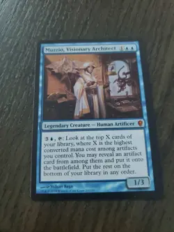 MTG Magic - Muzzio, Visionary Architect - Conspiracy - Mythic Rare - NM - Image 1