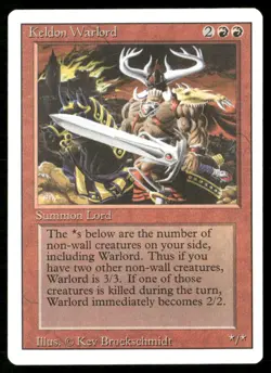 Revised Edition Keldon Warlord - Image 1