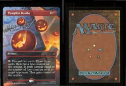 Pumpkin Bombs Borderless 26 Marvels Spider-Man: Eternal-Legal MTG NM - Image 3