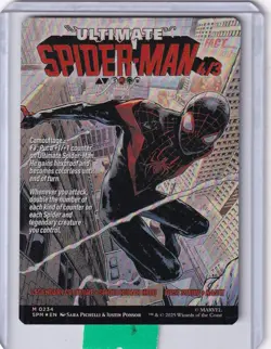 Miles Morales (234)(Borderless) FOIL * Marvel's Spider-Man MTG - Image 2
